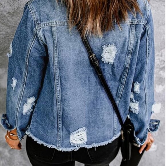 NWOT Jean Jacket - Picture 2 of 9